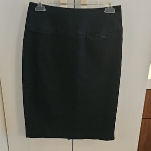 Halogen Blue Knee-Length Pencil Skirt for Work